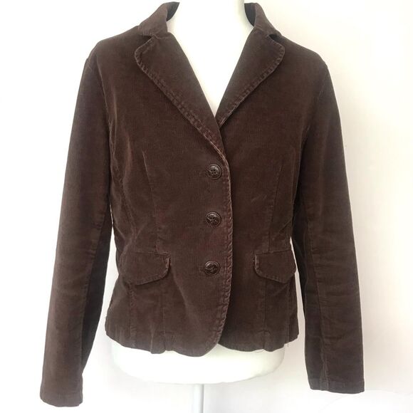St. John's Bay Jackets & Blazers - St. John’s Bay Brown Corduroy Jacket Blazer